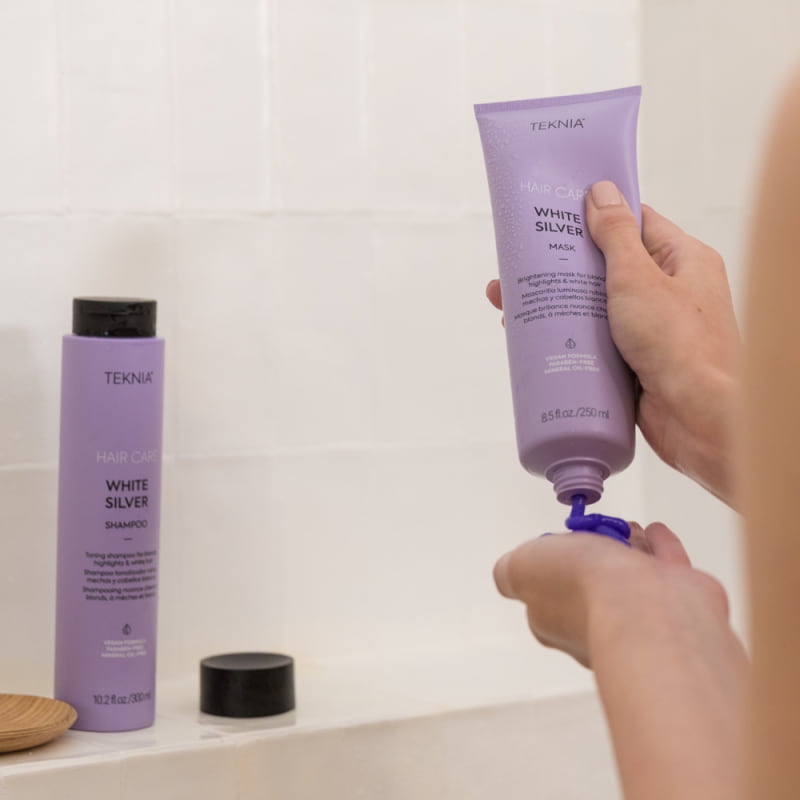 mascarilla tonalizadora Teknia White Silver